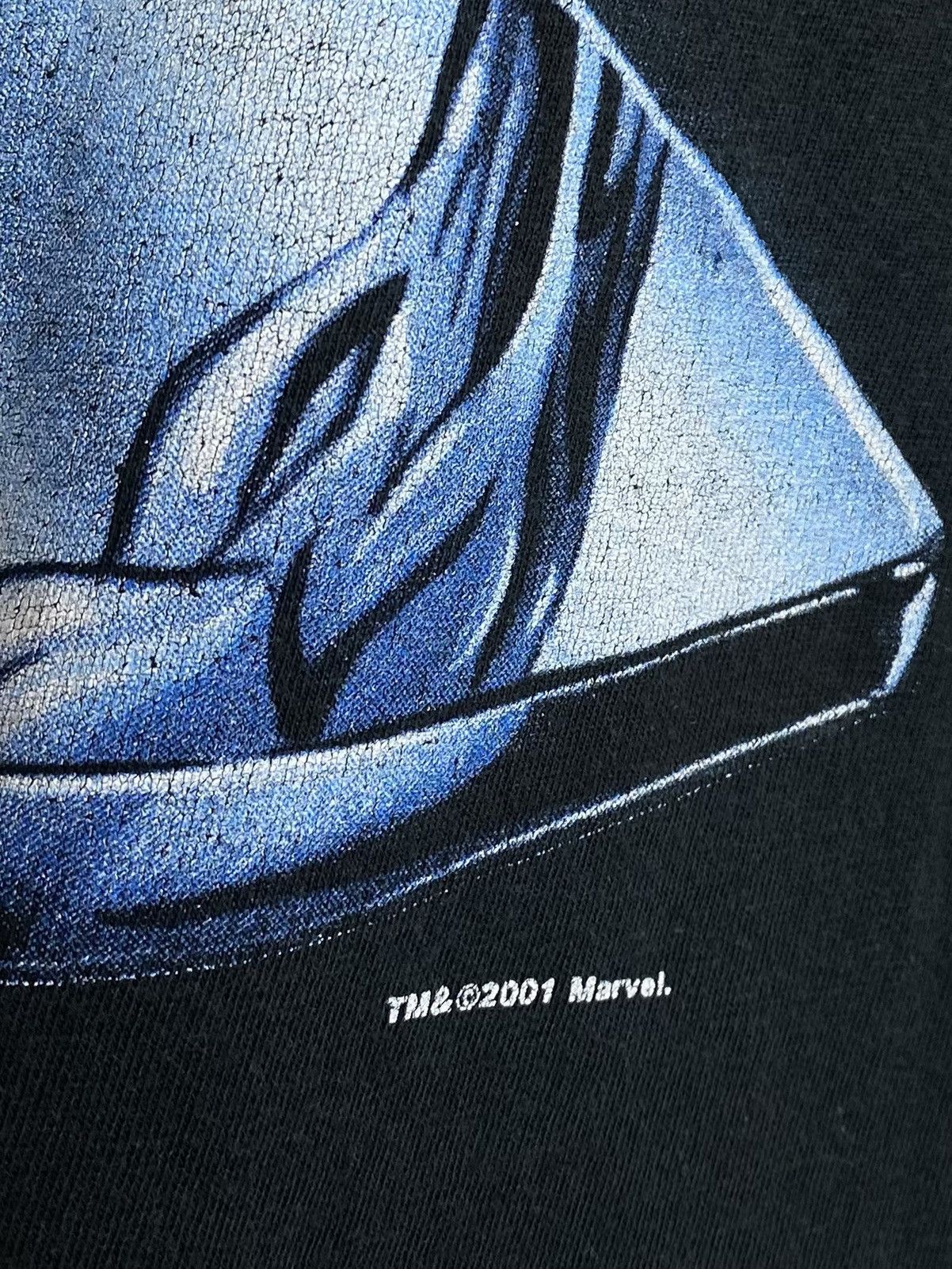Marvel Comics Vintage Silver Surfer 2001 Marvel Comics T-Shirt Black Top Size US M / EU 48-50 / 2 - 4 Thumbnail