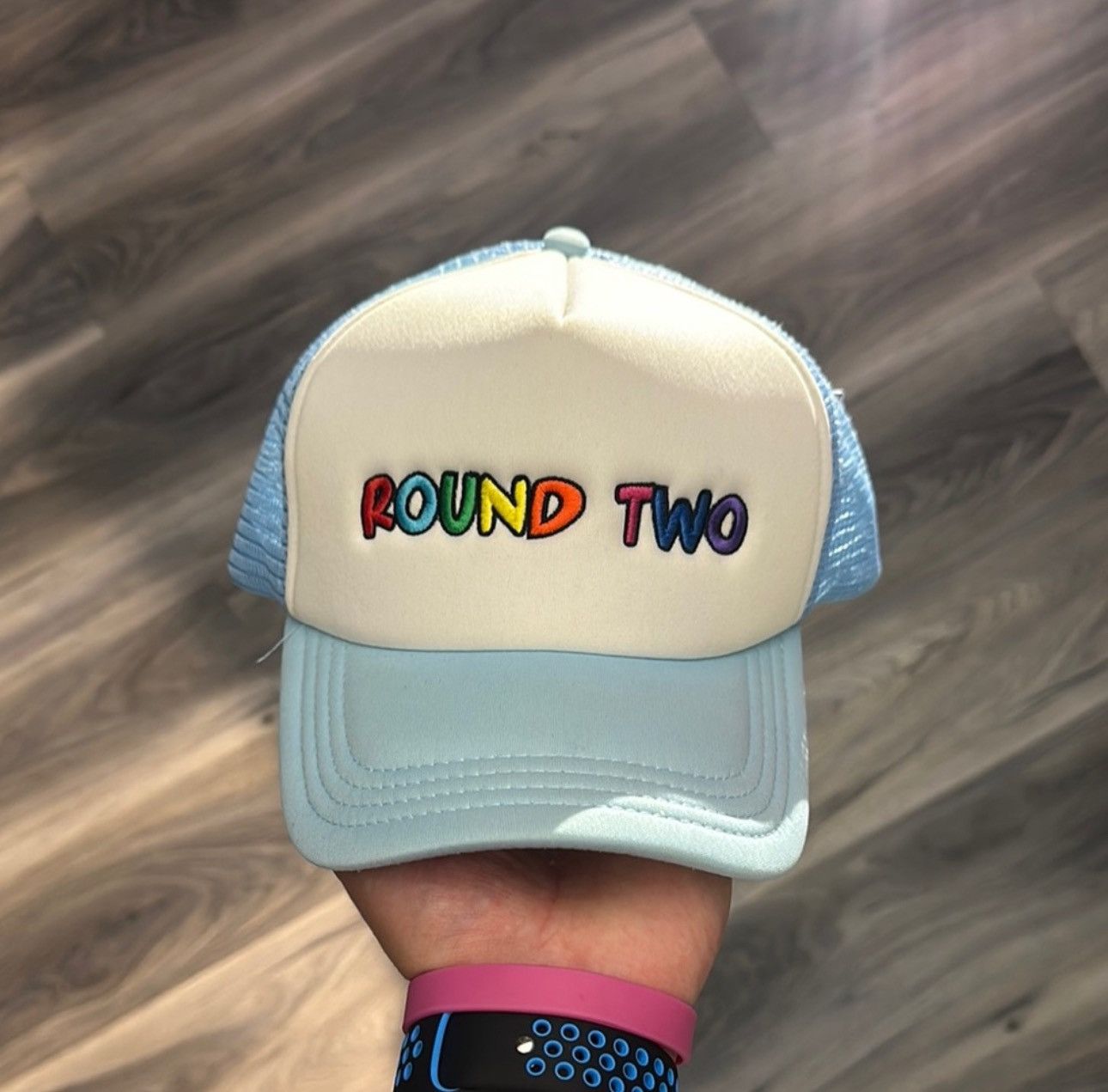 Urban Outfitters Round Two Multicolor Embroidered Cap Size ONE SIZE - 1 Thumbnail