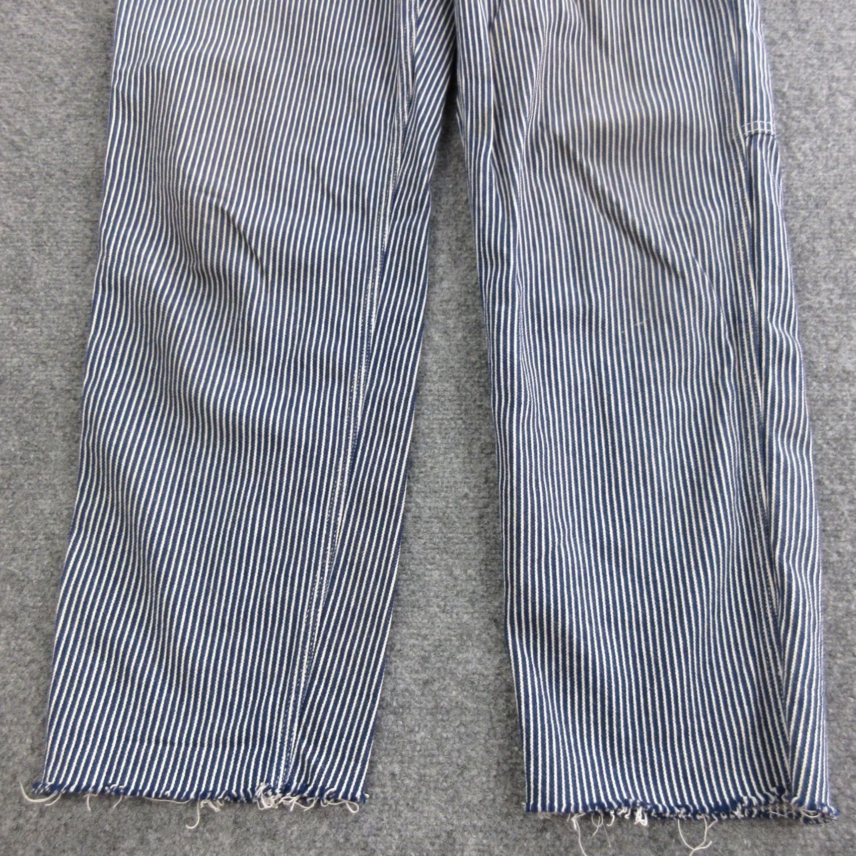 Stan Ray Stan Ray Pants Mens 32x25 Blue Hickory Stripe Carpenter Denim Workwear Relaxed Pants Mens Size US 32 / EU 48 - 2 Thumbnail