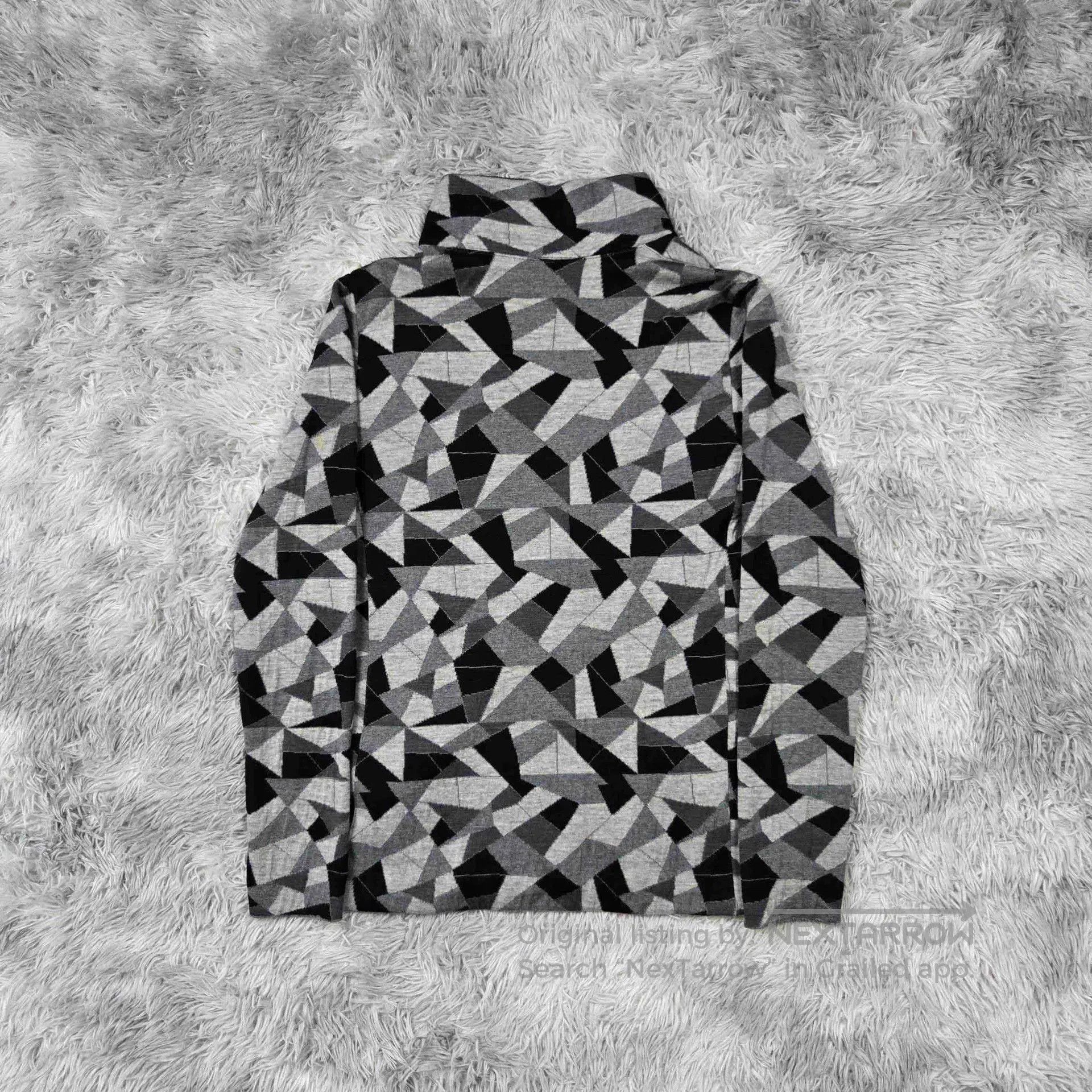 Emporio Armani Emporio Armani Men's Knit Pattern Jacket. Size US M / EU 48-50 / 2 - 2 Thumbnail