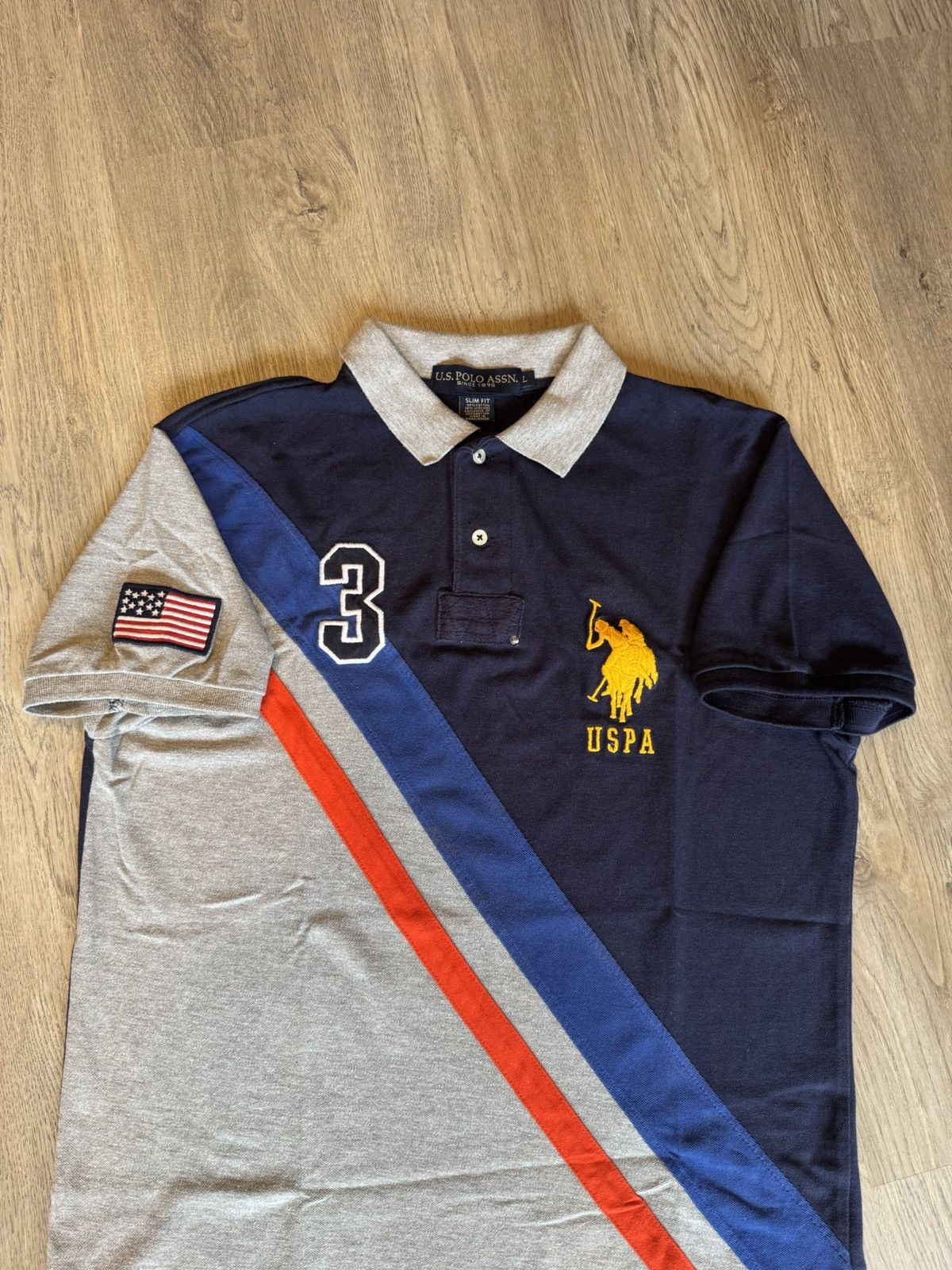 U.S. Polo Assn. U.S POLO ASSN USA SHIRT Size US L / EU 52-54 / 3 - 3 Thumbnail