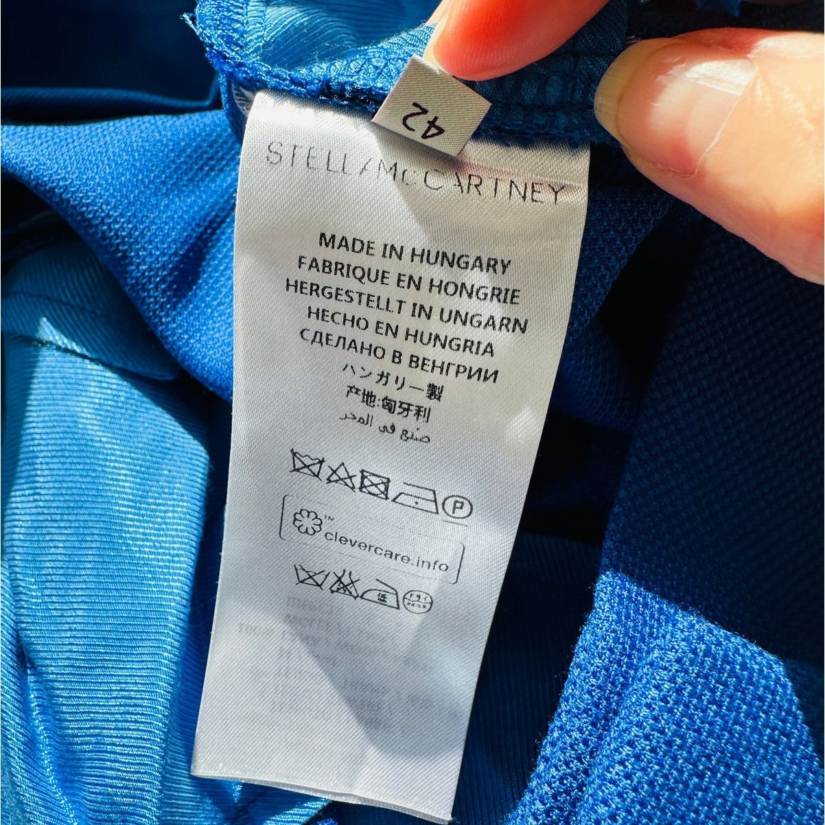Stella McCartney Stella McCartney Blue Wool Stitch Front Crease Slacks 42 / M Size 30" / US 8 / IT 44 - 11 Thumbnail
