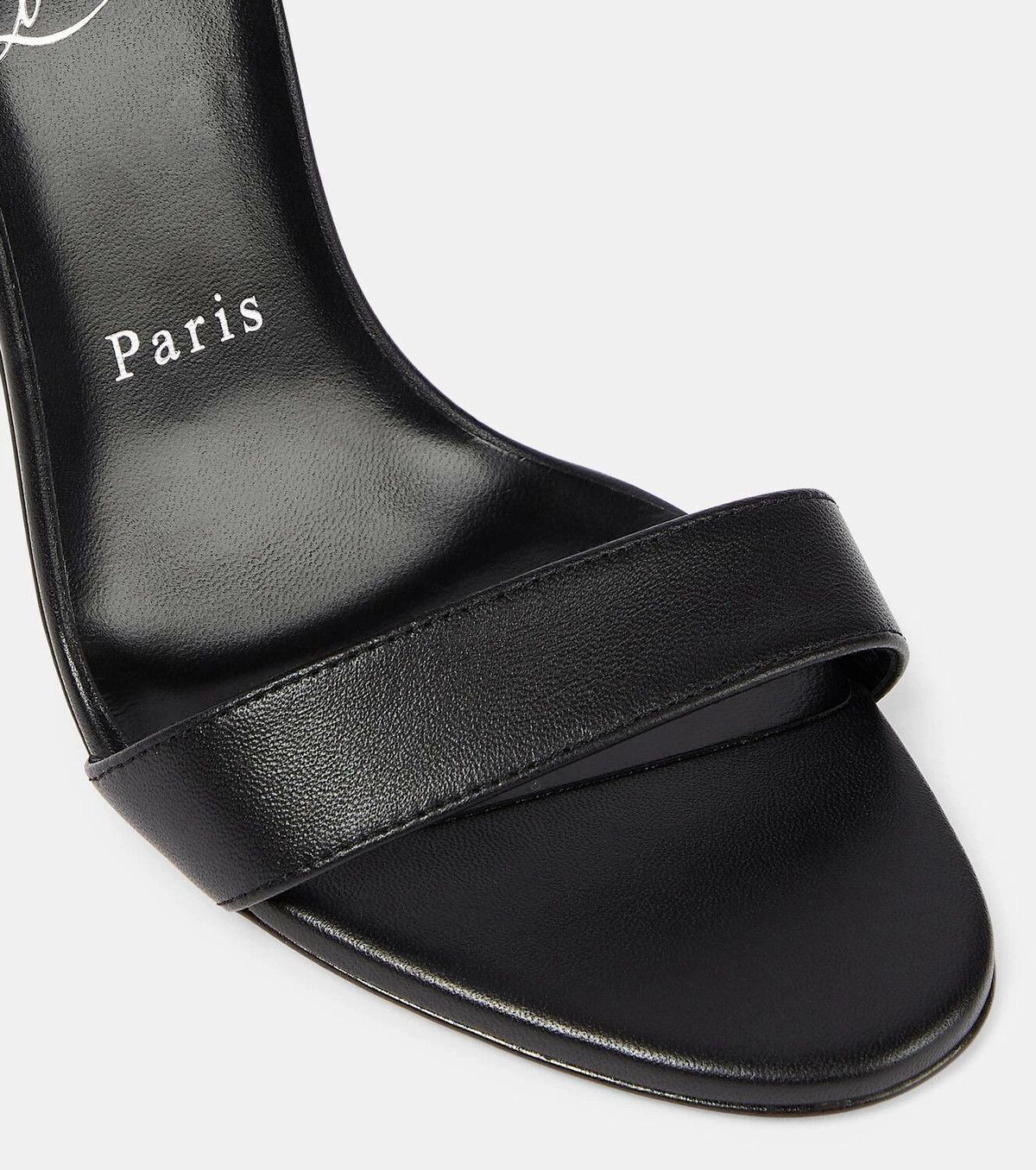 Christian Louboutin o1s1wg111025 Heels in Black Size US 8.5 / IT 38.5 - 4 Thumbnail
