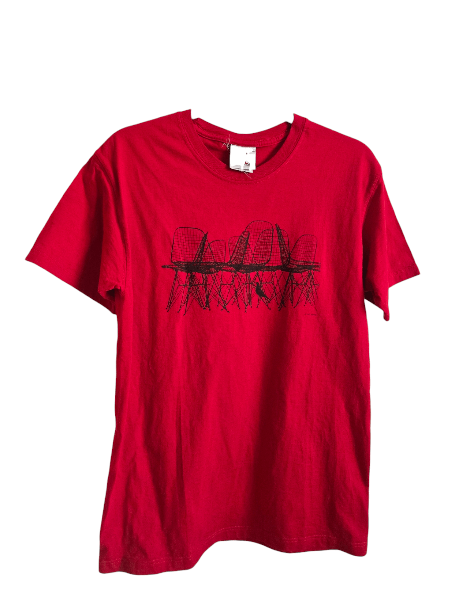 Vintage Vintage Eames Office chair shirt 1997 Red Size US S / EU 44-46 / 1 - 3 Thumbnail