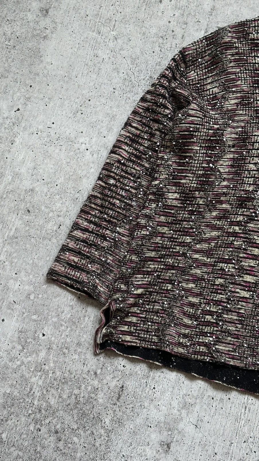 Missoni Women's Missoni V Neck Pullover Size L / US 10 / IT 46 - 4 Thumbnail