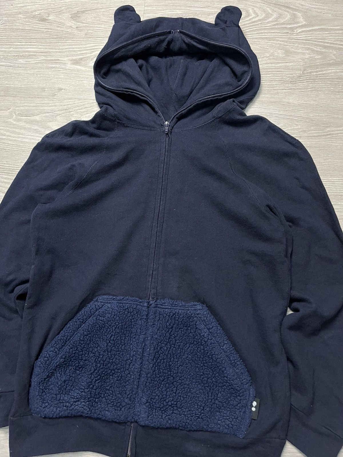 Issey Miyake Mercibeaucoup Jevous Enprie Full Zipp Ears Hoodie Size M / US 6-8 / IT 42-44 - 7 Thumbnail