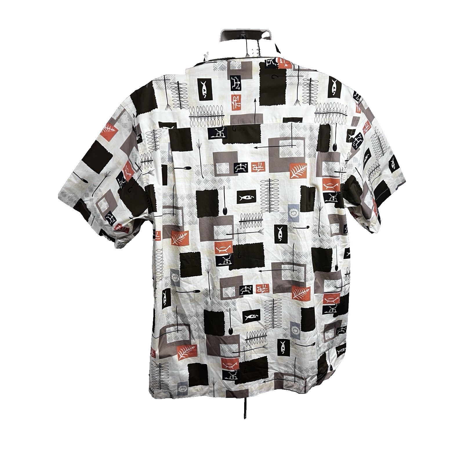 Quiksilver QuickSilver Hawaiian Button Up Shirt Mens XL Pocket New Size US XL / EU 56 / 4 - 2 Thumbnail