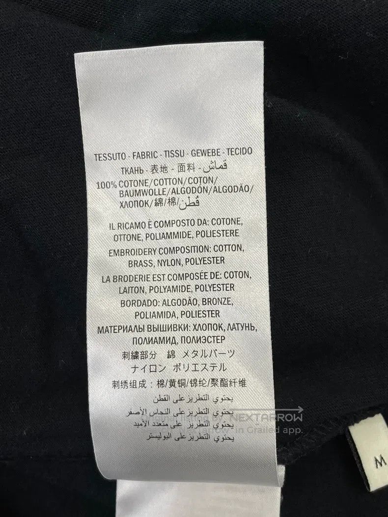 Gucci Gucci Black letter flower embroidery short-sleeved T-shirt Size US M / EU 48-50 / 2 - 6 Thumbnail