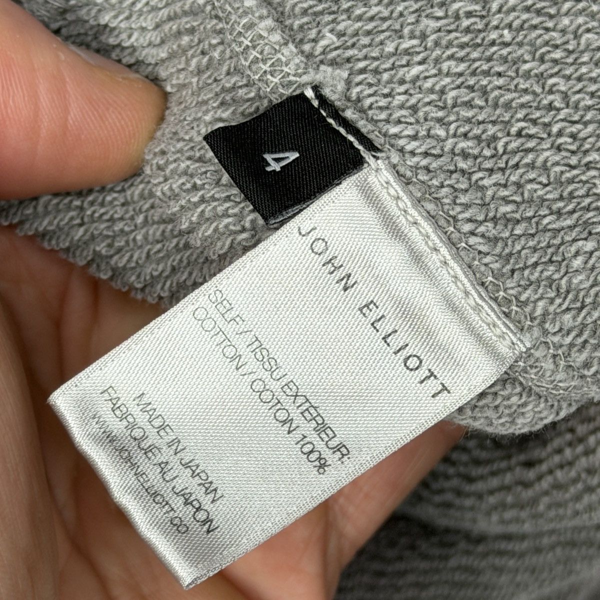 John Elliott John Elliot Double Dye Raglan Hoodie Size US L / EU 52-54 / 3 - 8 Thumbnail