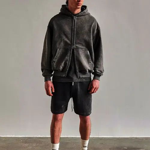 Japanese Brand Distressed Hoodie Sweater Highstreet New China Streerwear Size US L / EU 52-54 / 3 - 1 Thumbnail