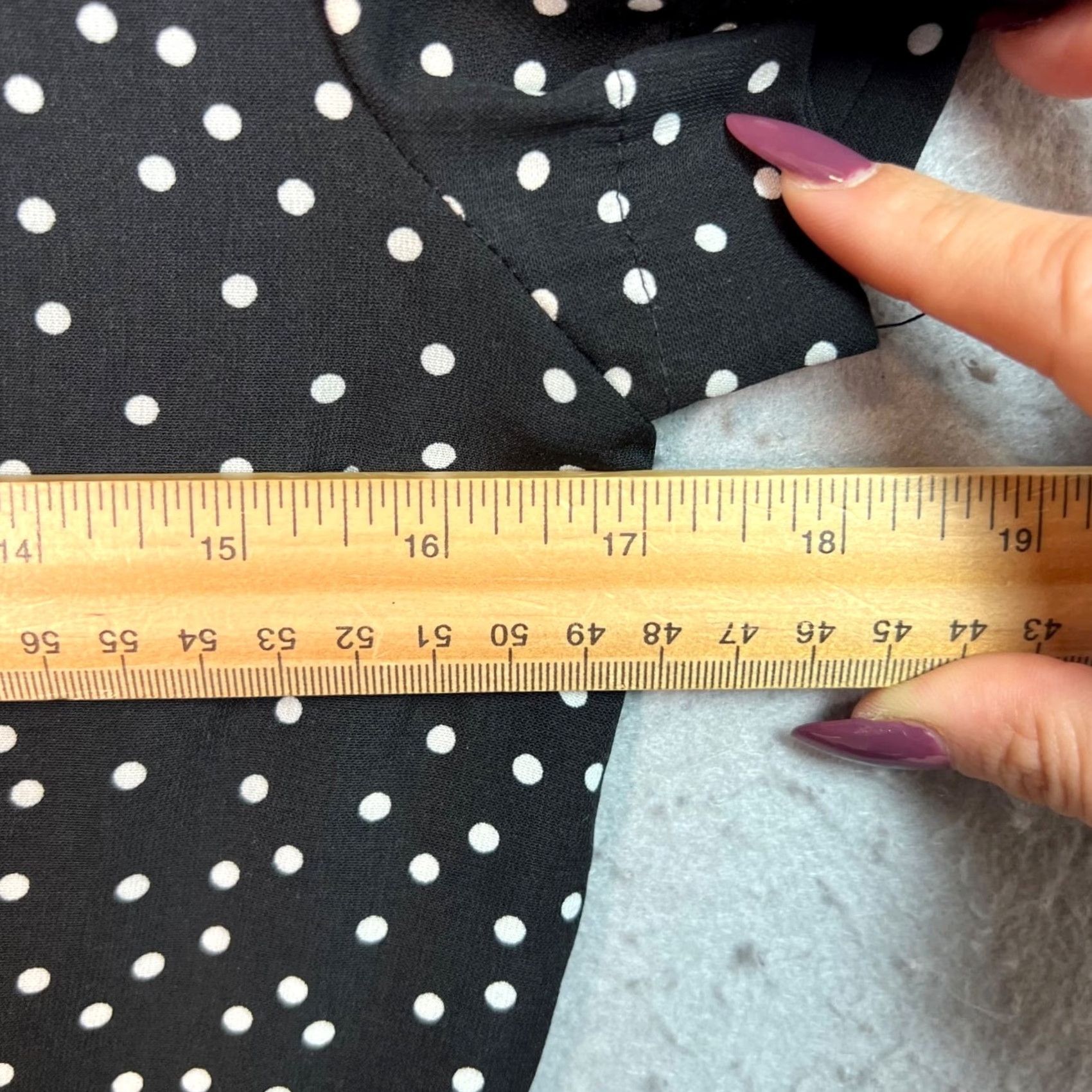 Vintage Mod Ref Romper Shirt Womens Size Small Black White Polka Dot Button-Up One-Piece Short Sleeve Collared Summer Spring Regular Womens Size 28" / US 6 / IT 42 - 5 Thumbnail