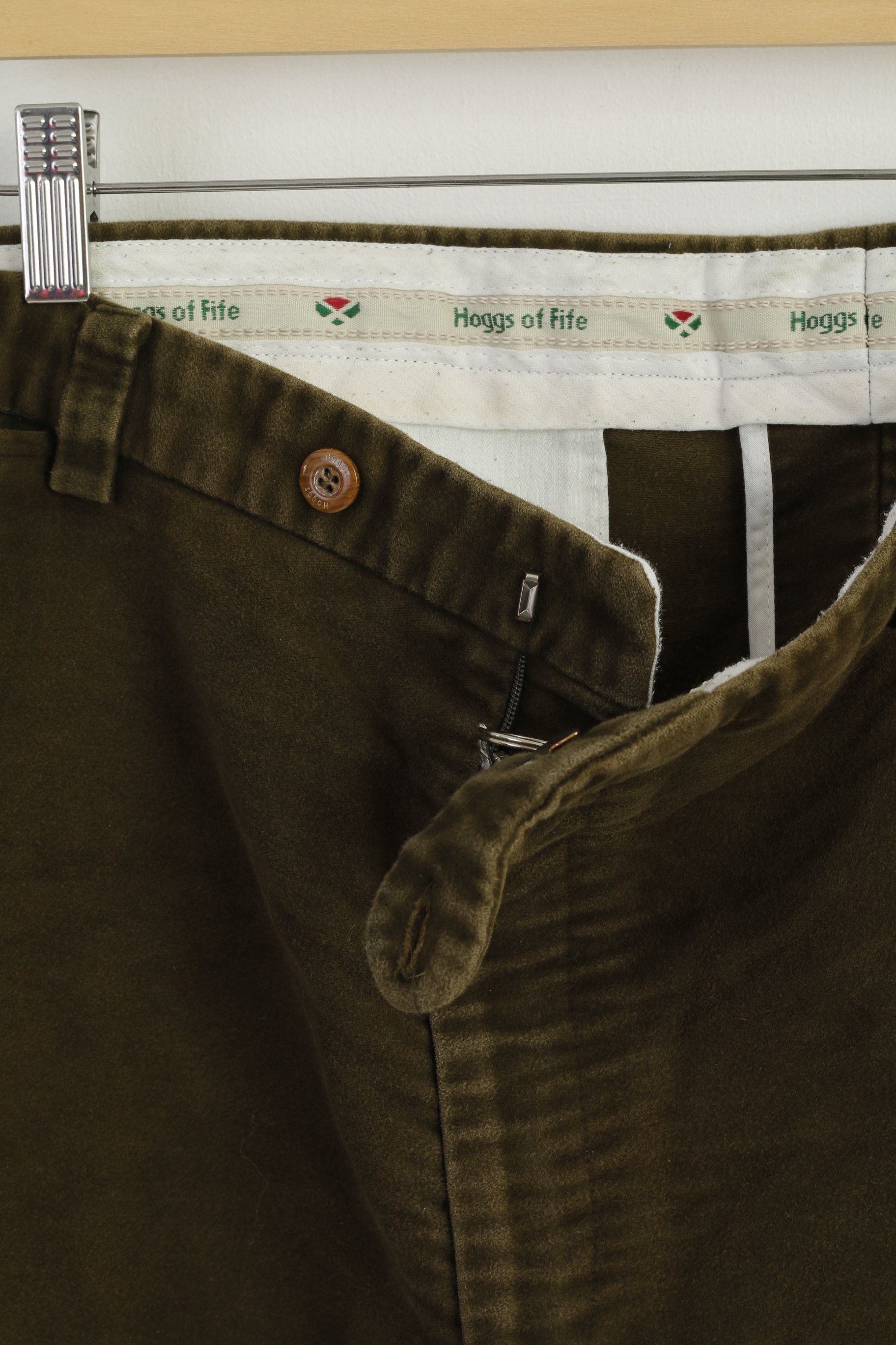 Hoggs of Fife Hogs of Fife Men 46 XXL Trousers Khaki Cotton Hunting 3213 Size US 40 / EU 56 - 2 Thumbnail
