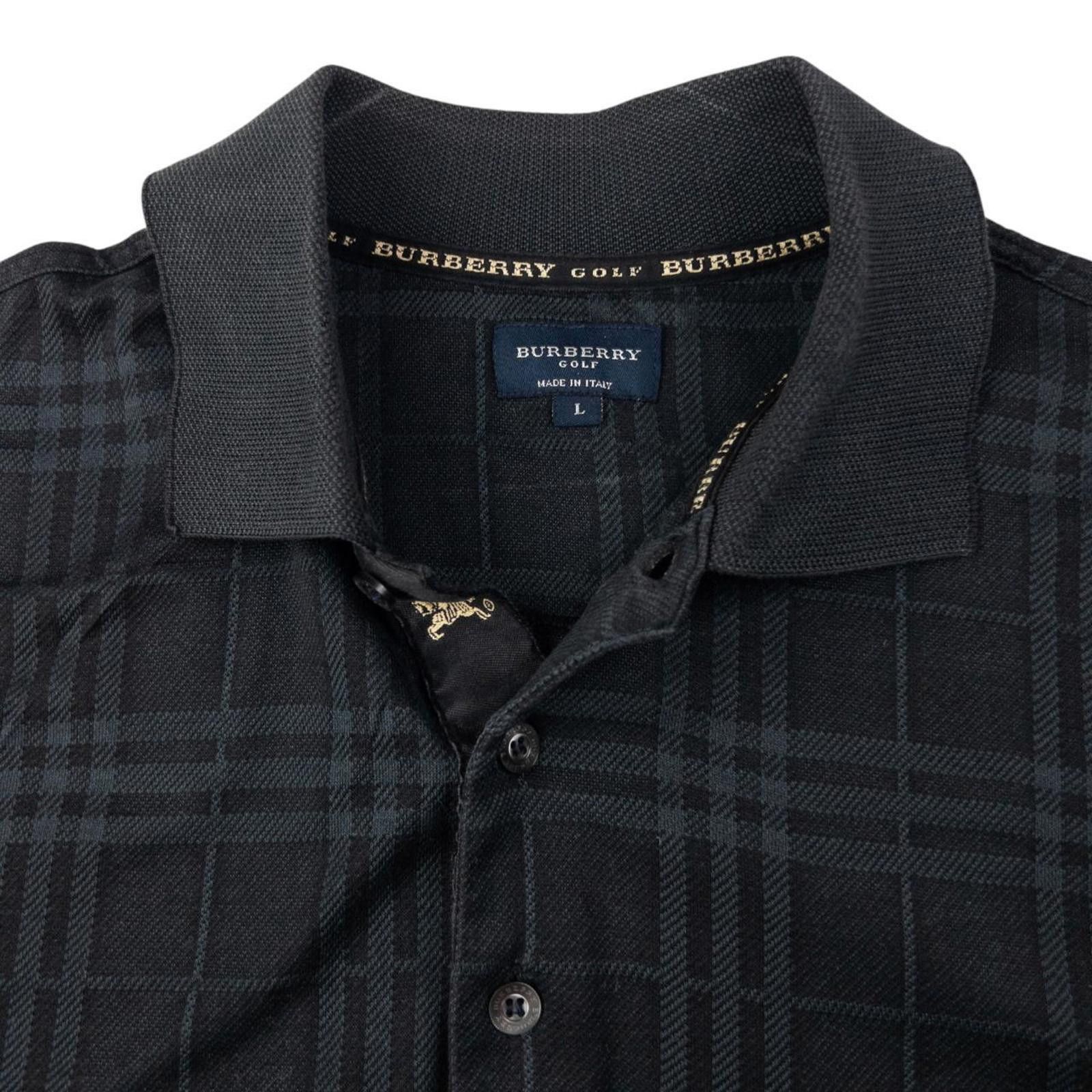 Burberry Vintage Burberry Nova Check Polo Shirt Size L Size US L / EU 52-54 / 3 - 3 Thumbnail