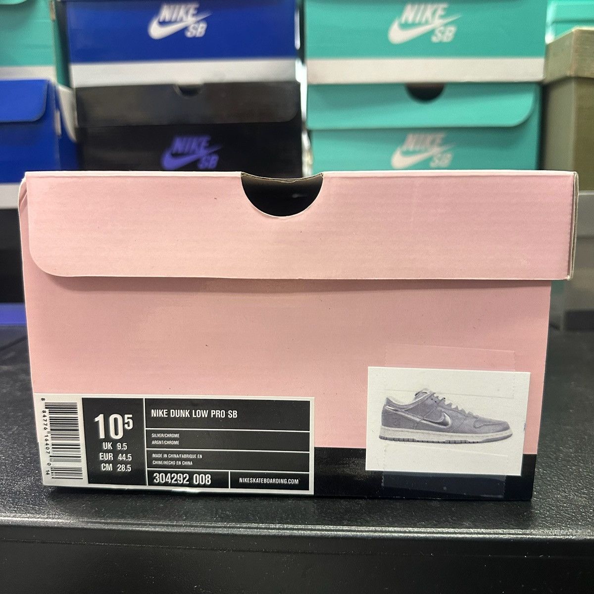 Nike Size 10.5 - Nike Dunk Pro SB Low Medicom 3 - 304292-008 Size US 10.5 / EU 43-44 - 8 Thumbnail