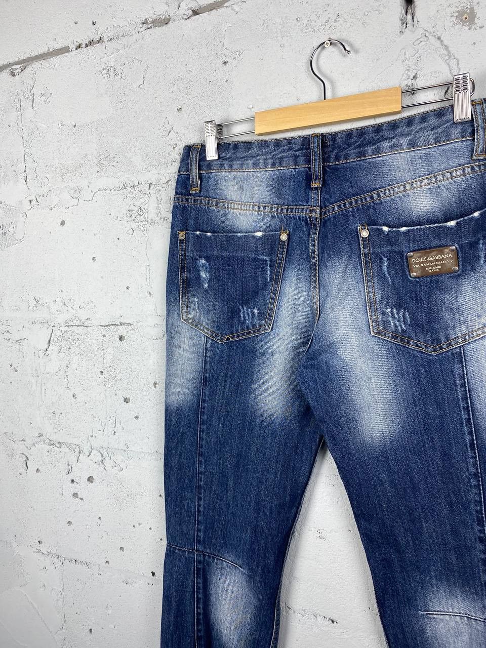 Dolce & Gabbana Y2K Dolce & Gabbana Trash Style Jeans D&G Distressed Jeans Size US 32 / EU 48 - 10 Thumbnail