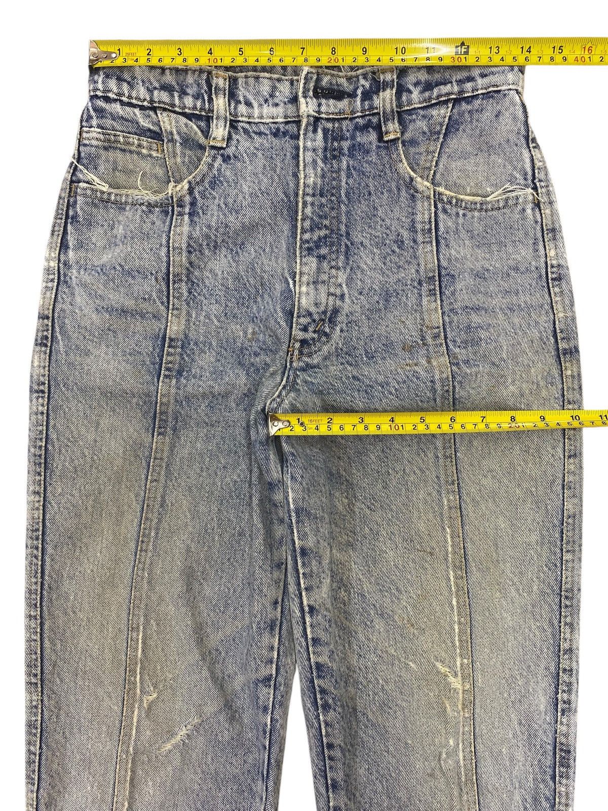 Japanese Brand Japanese Brand Blue Acid Wash Style Arrow Line Jeans Size US 28 / EU 44 - 5 Thumbnail
