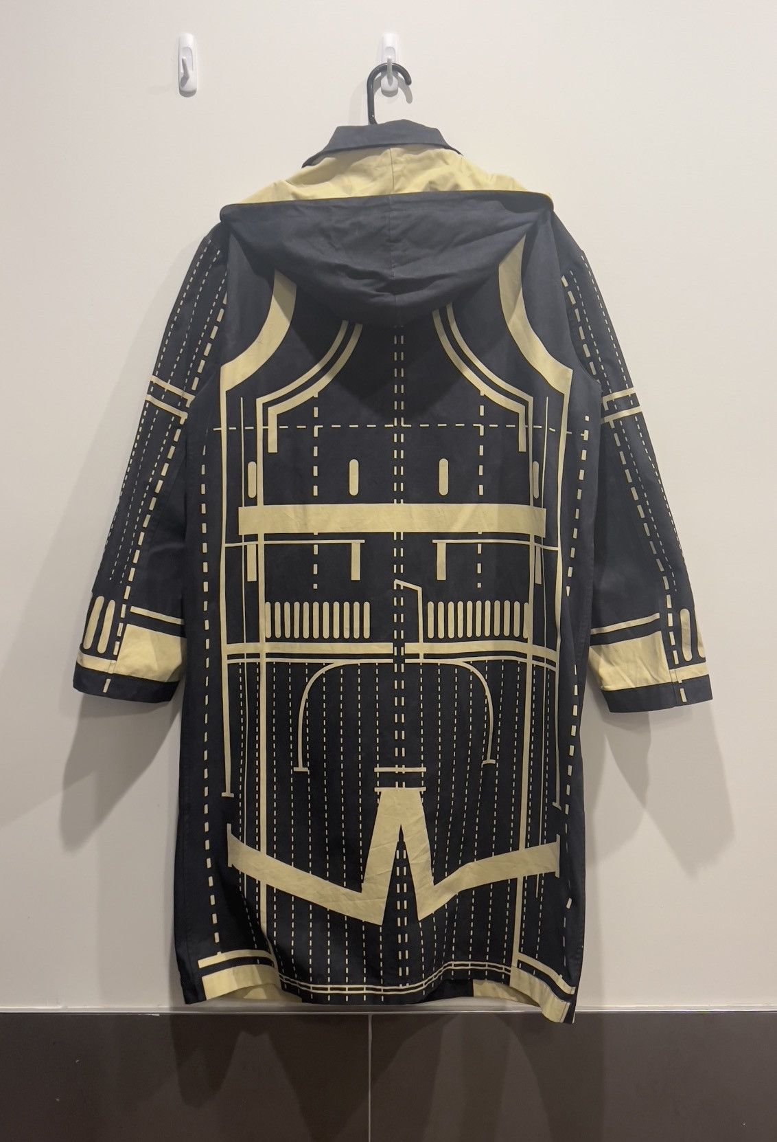 Craig Green SS19 Geometric Print Cotton Parka Jacket Size US M / EU 48-50 / 2 - 2 Thumbnail