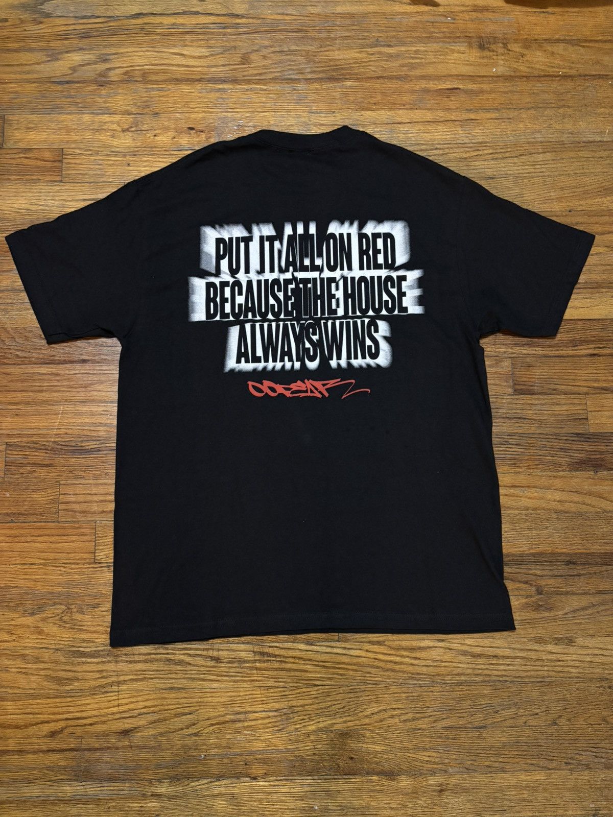 Ken Carson × No Fear × Playboi Carti Playboi Carti No Fear Opium Complexcon 2024 All Red Tee Size US M / EU 48-50 / 2 - 1 Thumbnail