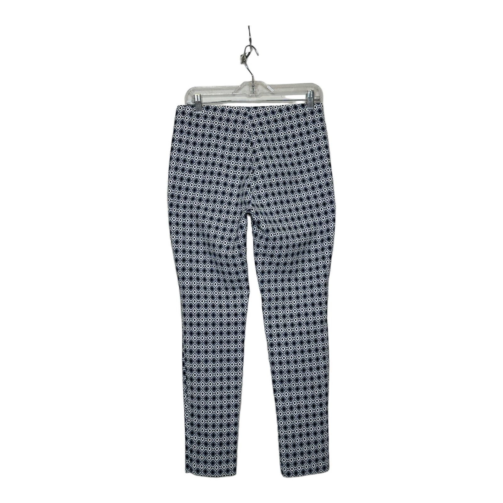 Zara Zara geometric print flat front side zipper pants size Small Size 30" / US 8 / IT 44 - 2 Thumbnail