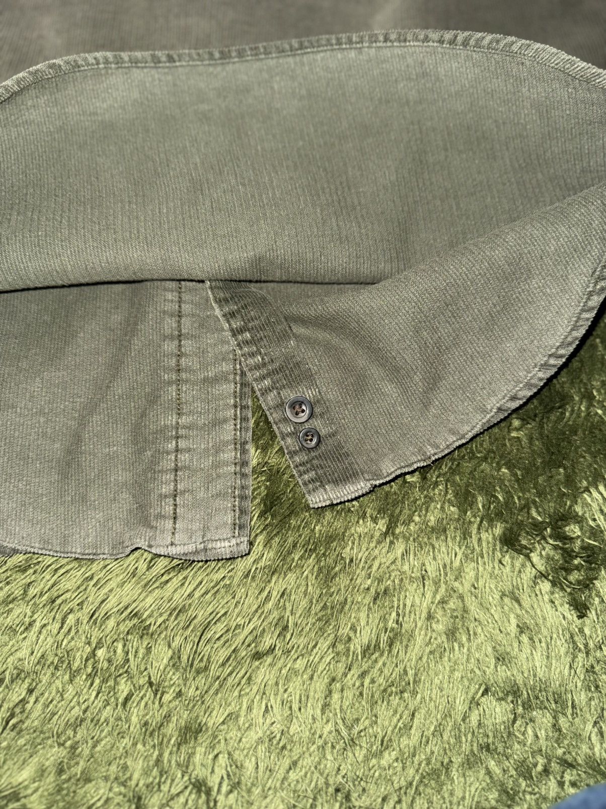L.L. Bean [S] VTG L.L.Bean Pocket Detail Corduroy Shirt Olive Size US S / EU 44-46 / 1 - 8 Thumbnail