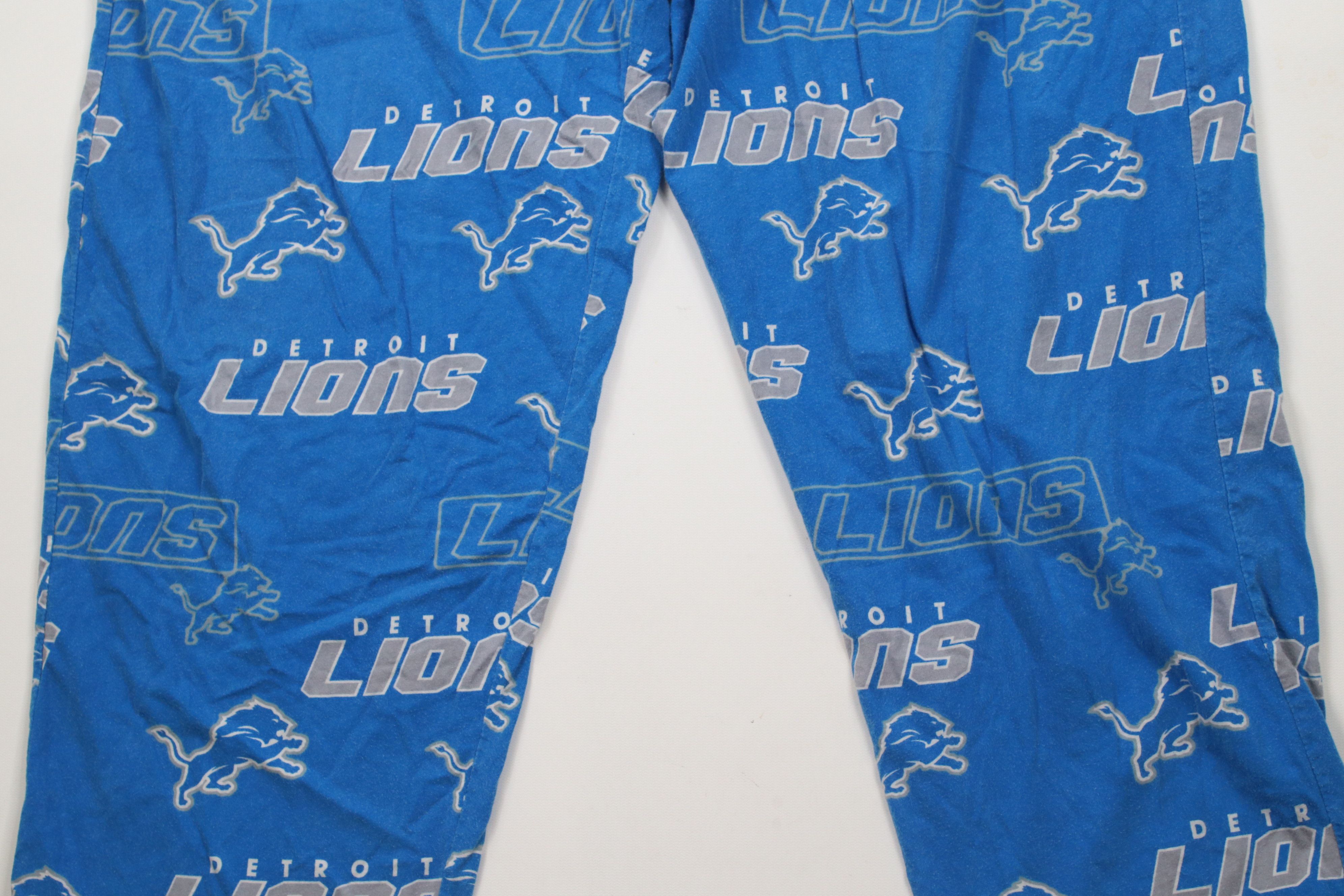 Vintage Vintage Y2K NFL Print Detroit Lions Football Pajama Pants Size US 38 / EU 54 - 3 Thumbnail