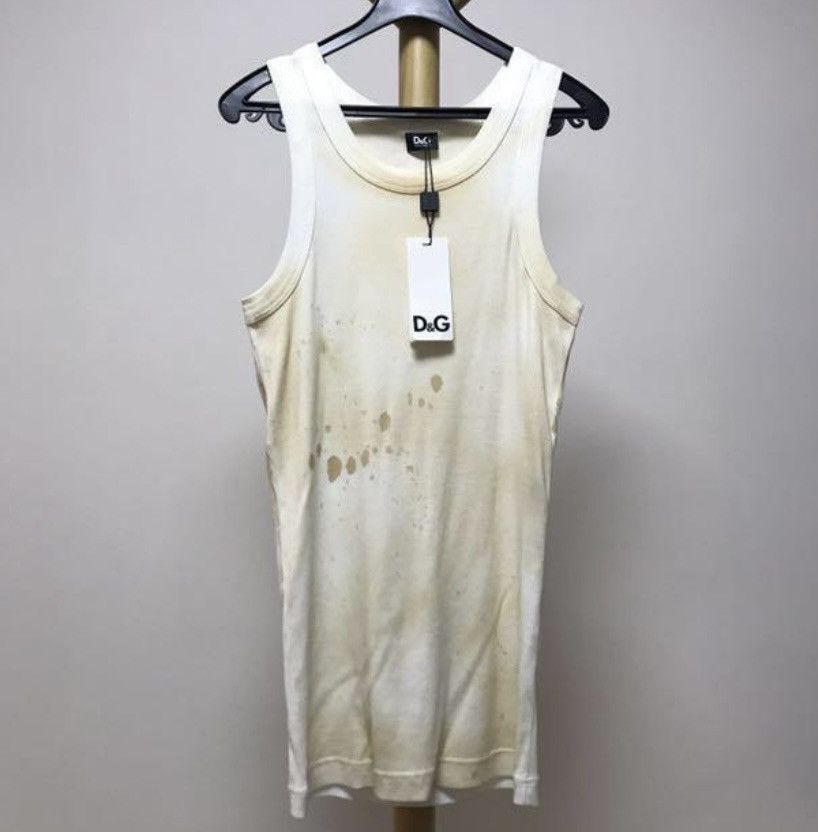 Dolce & Gabbana '03 d&g tank ; i love beach babes | Grailed