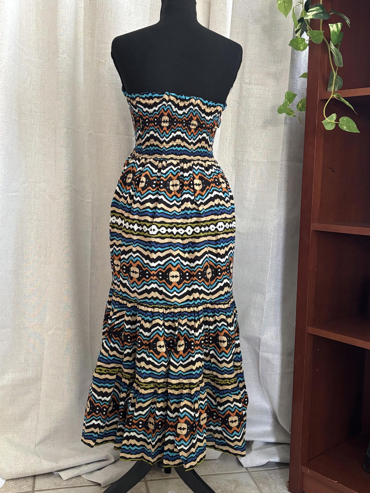 Other Elizabeth James The Label Bohemian Dress with Tribal Print Size S / US 4 / IT 40 - 4 Thumbnail