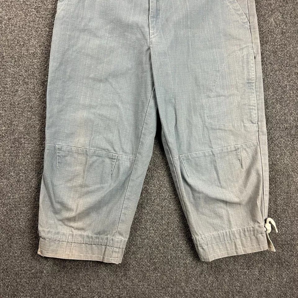 Rei REI Pants Womens 10 Blue Capri Hiking Outdoors Bleached Size 32" / US 10 / IT 46 - 2 Thumbnail