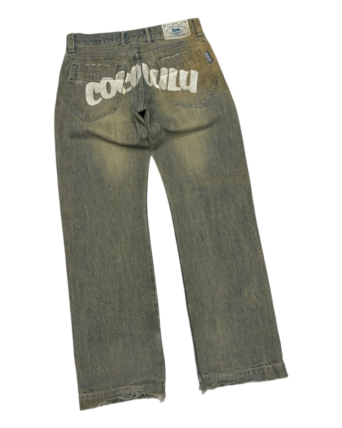 Acne Studios Vintage Cocolulu Rusty Baggy Distressed Denim Jeans Size US 32 / EU 48 - 3 Thumbnail