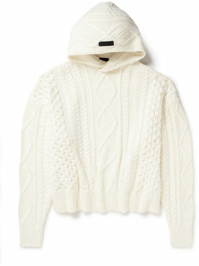 Fear of God Fear Of God FW23 Knit Pullover Sweater Hoodie Boxy Fit Sz M Size US M / EU 48-50 / 2 - 10 Thumbnail