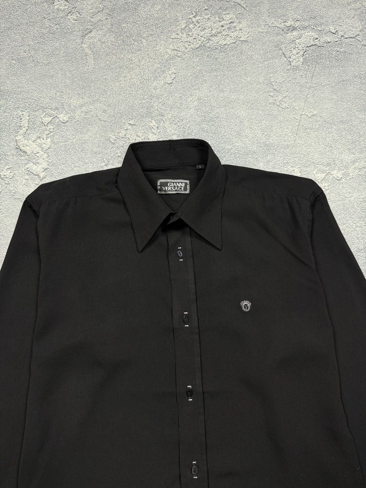 Versace Gianni Versace Shirt Button Up Size US L / EU 52-54 / 3 - 3 Thumbnail