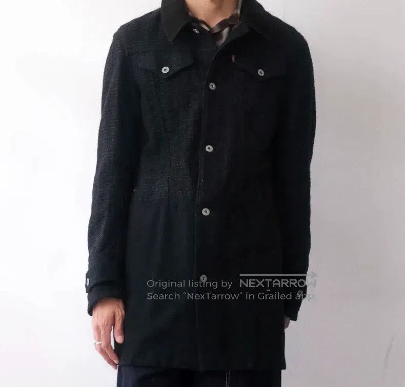Junya Watanabe Junya Watanabe Black Coat Size US M / EU 48-50 / 2 - 2 Thumbnail