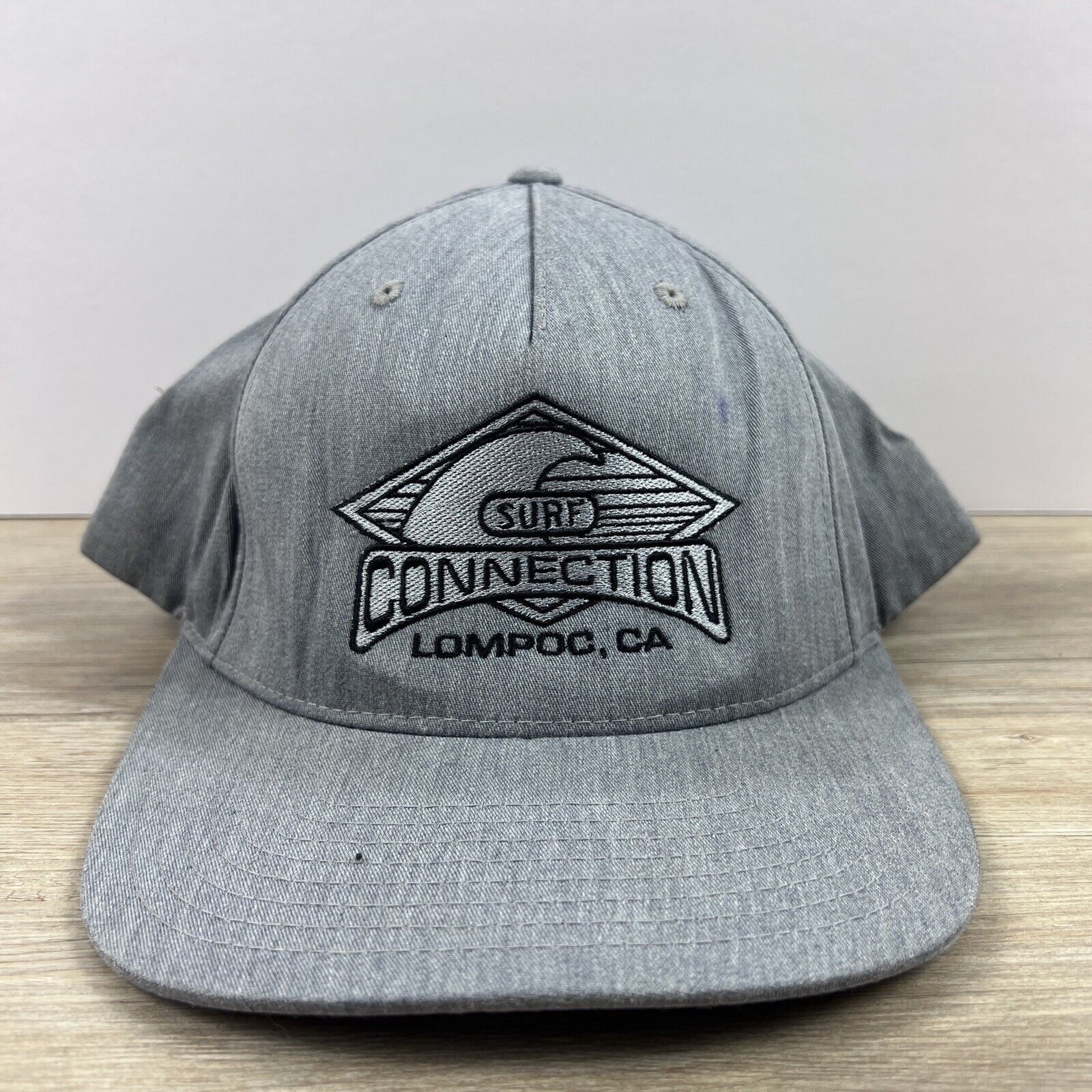 Other Surf Connection Hat Lompoc Ca Adjustable Hat Gray Adjustable Size ONE SIZE - 2 Thumbnail