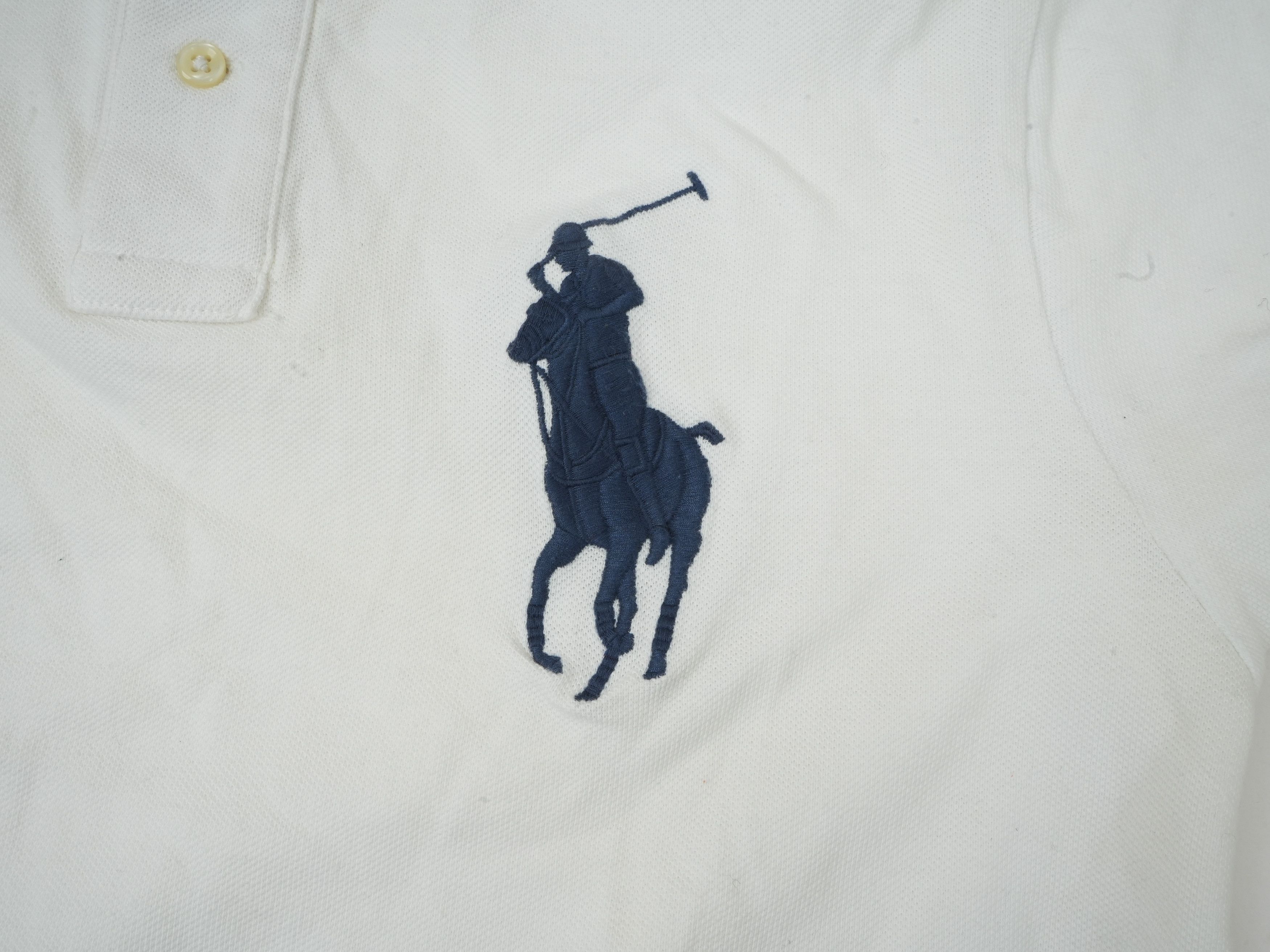 Polo Ralph Lauren Polo Ralph lauren Big Pony T-Shirt in White Color Size US L / EU 52-54 / 3 - 4 Thumbnail