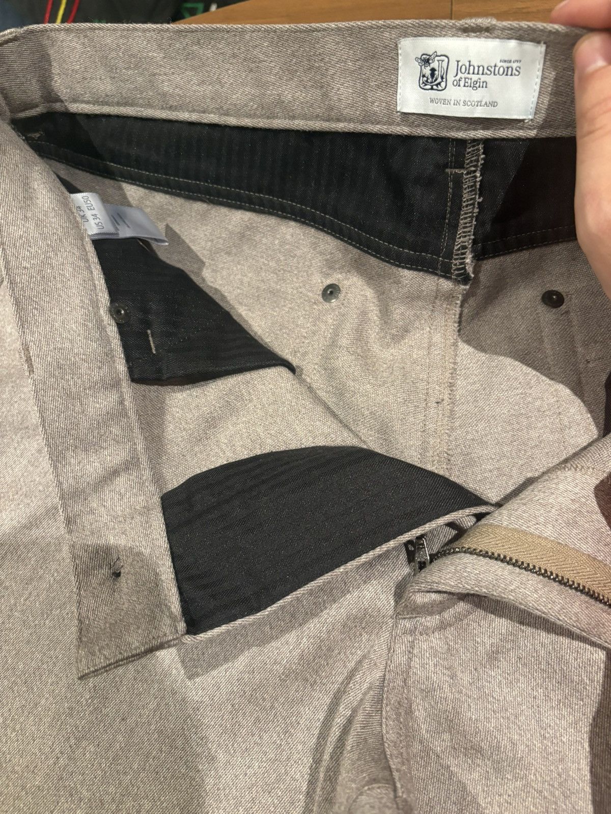 Johnstons Of Elgin Wool trousers size 34 Size US 34 / EU 50 - 3 Thumbnail
