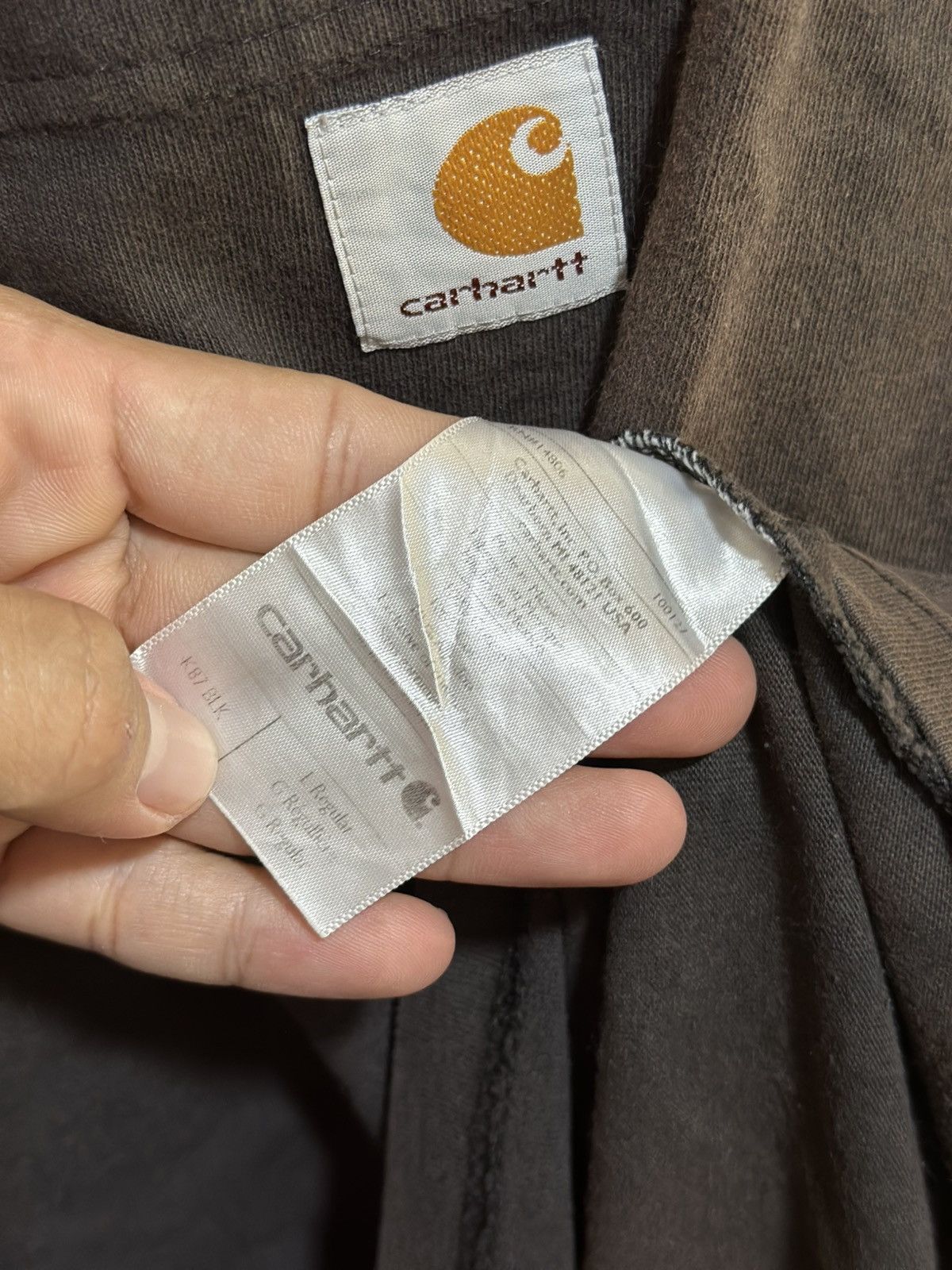 Carhartt × Vintage Vintage Carhartt Pocket Tee Sun Faded Size US L / EU 52-54 / 3 - 5 Thumbnail
