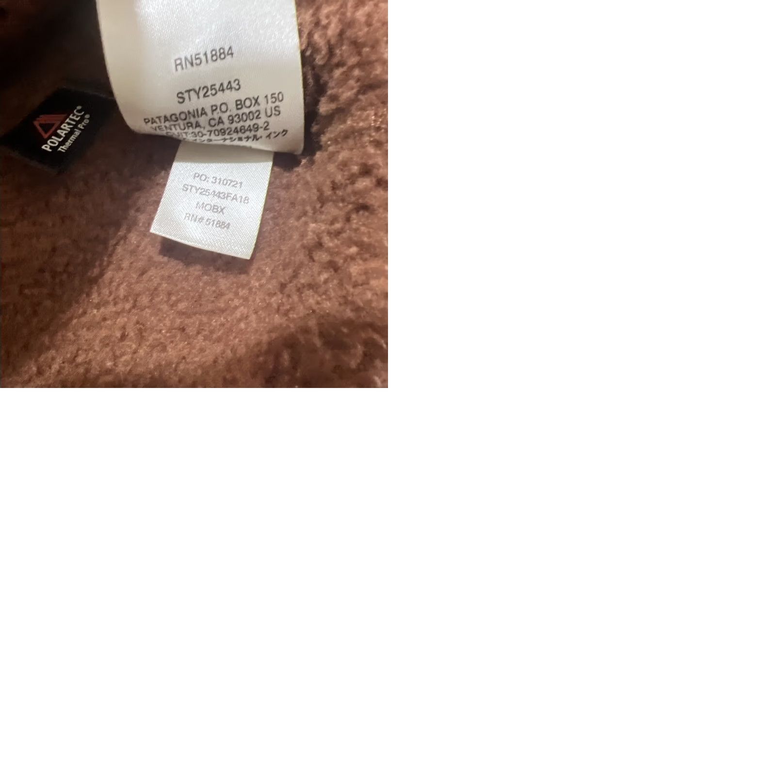 Patagonia Patagonia Sweater Womens Small Brown Fleece Snap Retool Classic Nature Outdoor Polartec Pocket Size S / US 4 / IT 40 - 9 Thumbnail