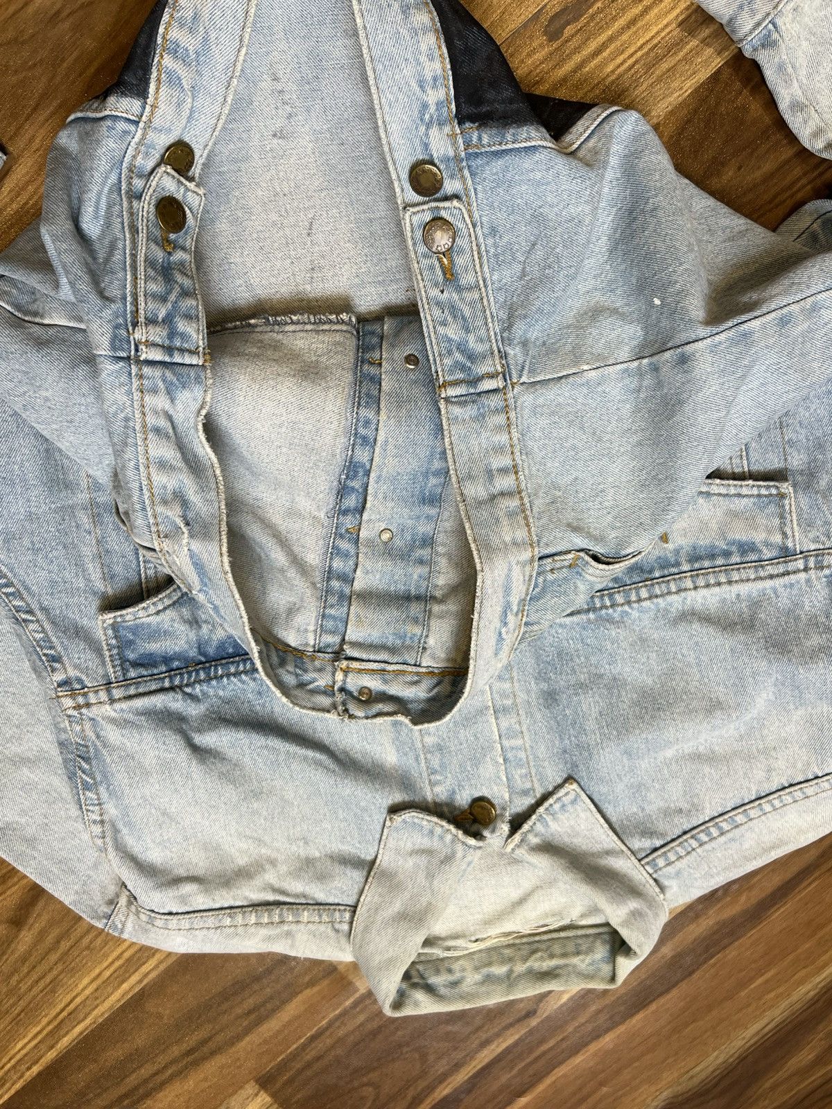 Other Crazy hand made medusa printed denim jacket Size US M / EU 48-50 / 2 - 6 Thumbnail