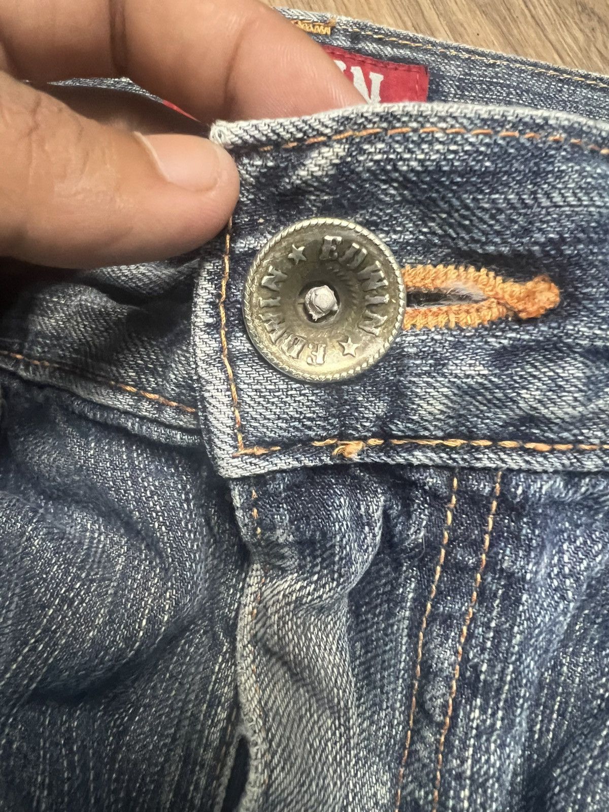 Edwin Edwin 425XV Exclusive Vtg Jeans MadeInJapan Straight Fit(43) Size US 34 / EU 50 - 7 Thumbnail