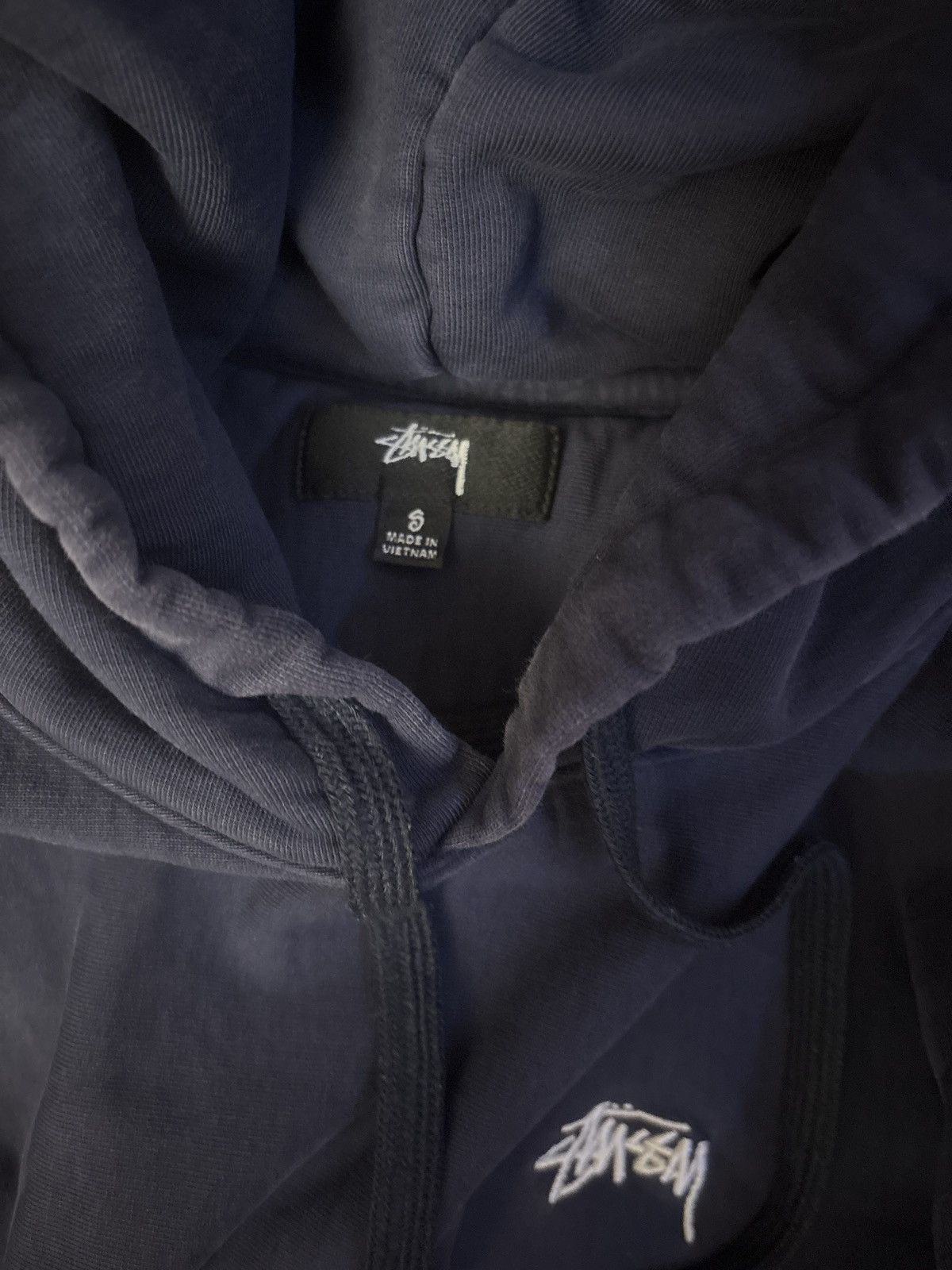 Stussy Navy Blue Stussy Sweatshirt (Small) Size US S / EU 44-46 / 1 - 4 Thumbnail
