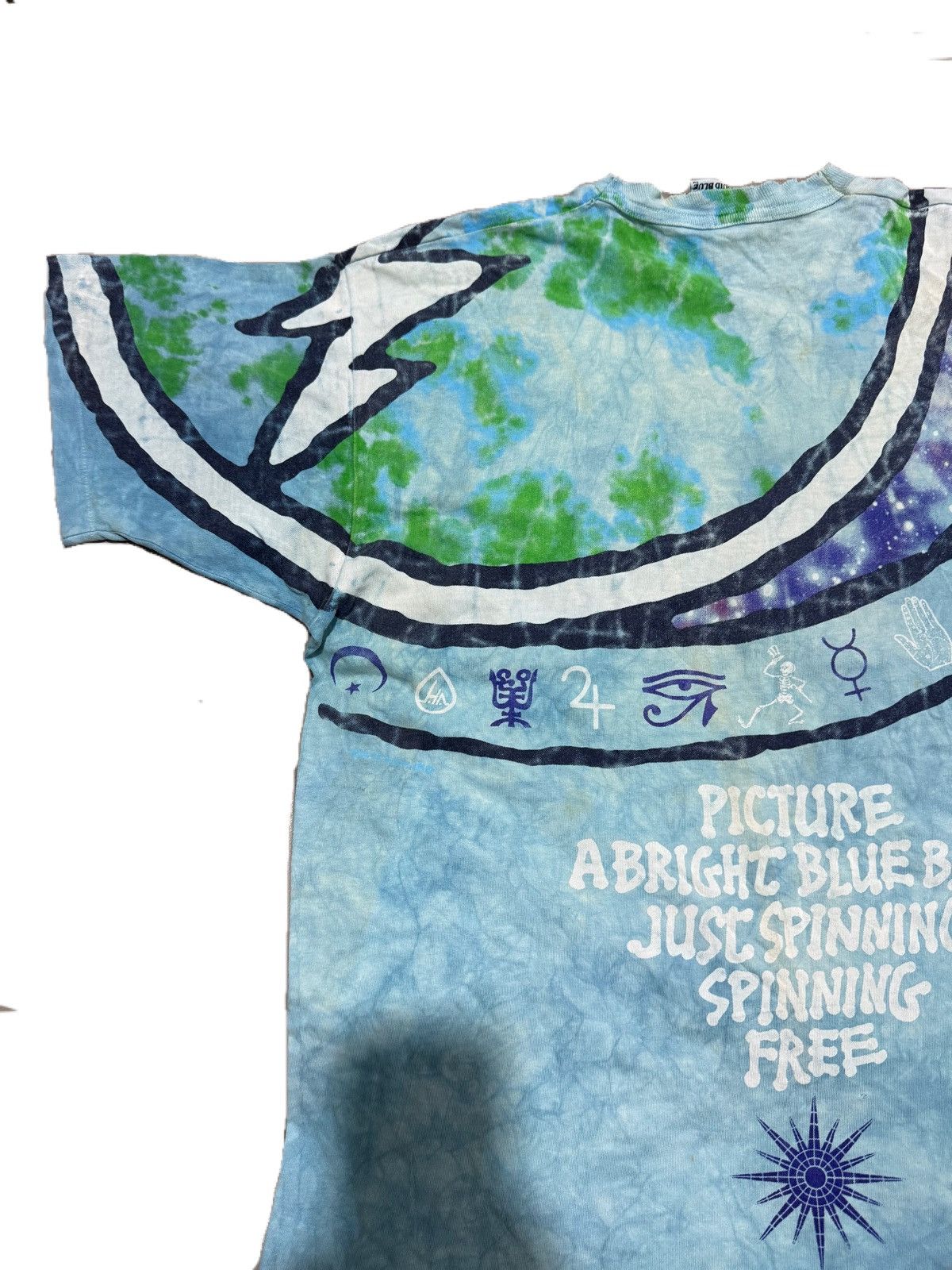 Grateful Dead VINTAGE TIE DYE T-SHIRT THE GREATFUL DEAD RARE Size US XL / EU 56 / 4 - 3 Thumbnail