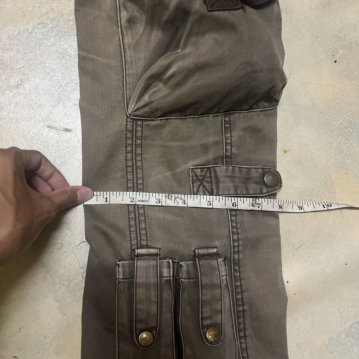 Tete Homme Tete Homme Issey Miyake Multipockets Cargo Pants Size US 29 - 12 Thumbnail