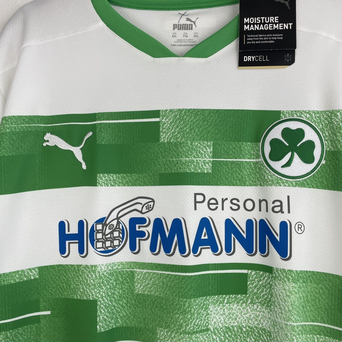 Puma Greuther Fürth Home Jersey Puma Shirt Men 2020/2021 BNWT Size US XXL / EU 58 / 5 - 2 Thumbnail