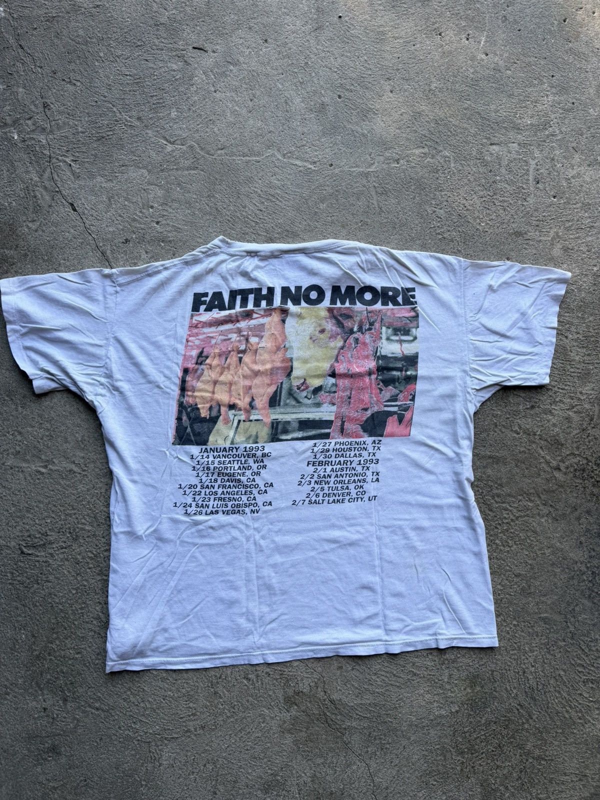 Band Tees Faith No More 1993 Tour Vintage Tee | Size XL Size US XL / EU 56 / 4 - 3 Thumbnail
