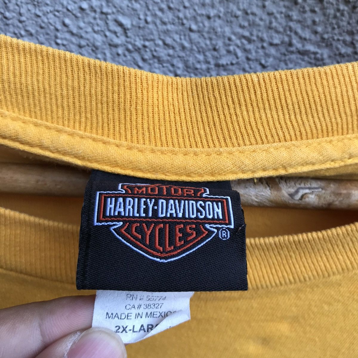 Harley Davidson Vintage HARLEY DAVIDSON longsleeves flame tee Size US XXL / EU 58 / 5 - 5 Thumbnail