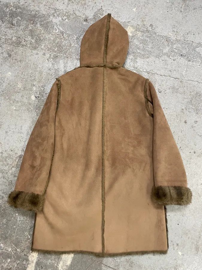 Balmain 1990s Balmain Faux Fur Reversible Jacket Size S / US 4 / IT 40 - 4 Thumbnail