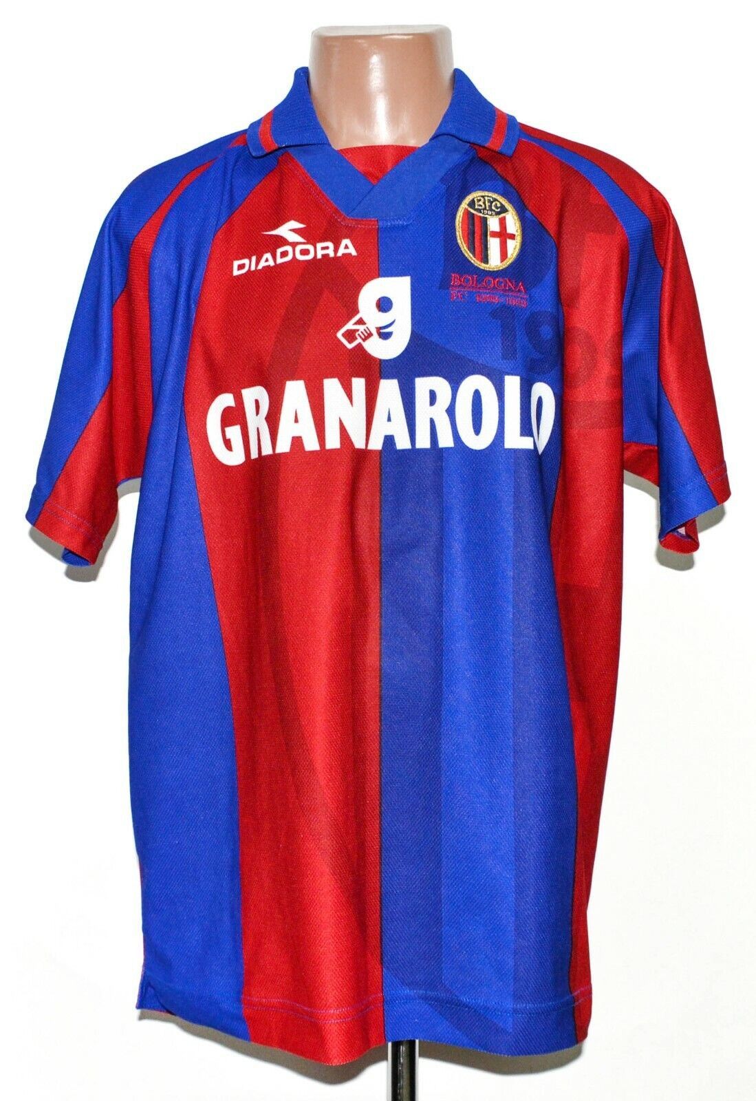 BOLOGNA ITALY 1998/1999 SHIRT JERSEY DIADORA SIZE L ADULT