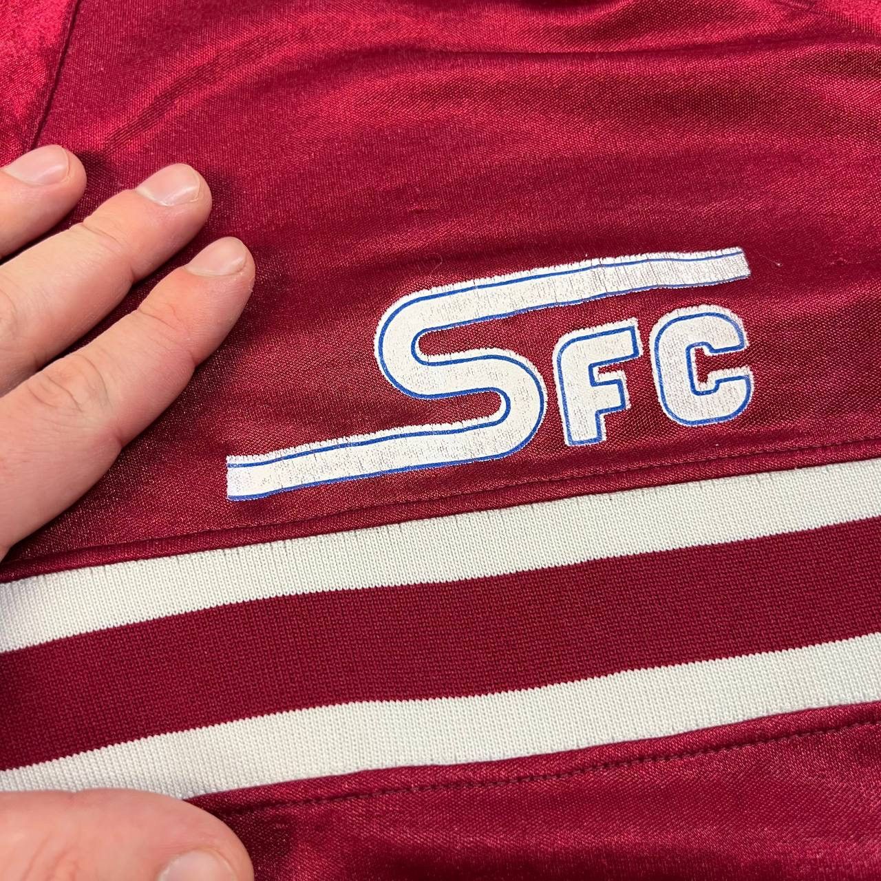 Adidas Servette 1983-86 Adidas West Germany Vintage Football Shirt Size US M / EU 48-50 / 2 - 8 Thumbnail