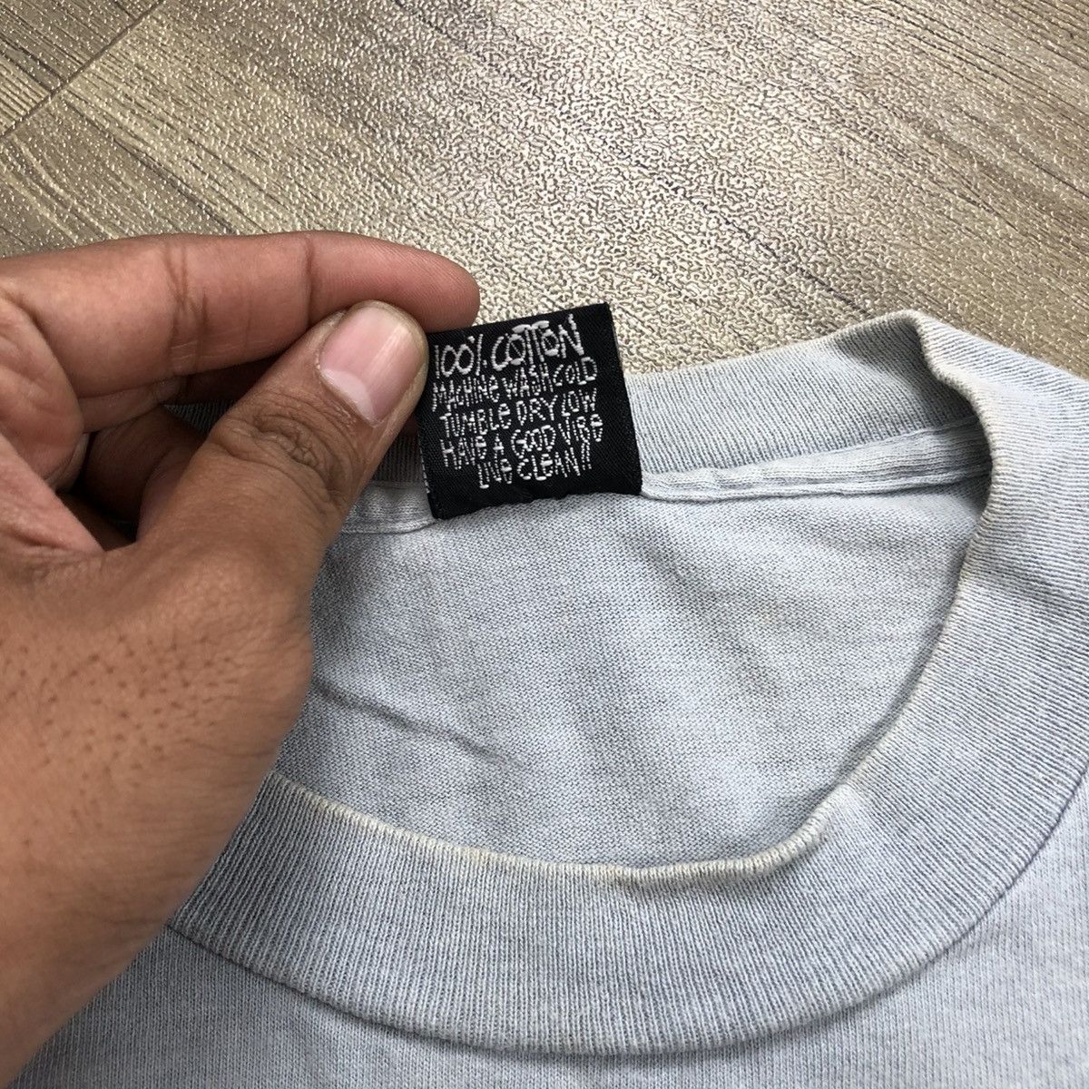 Stussy × Vintage 80s Vintage Stussy Iconic Skulls Sun Faded OG Tee Size US M / EU 48-50 / 2 - 5 Thumbnail