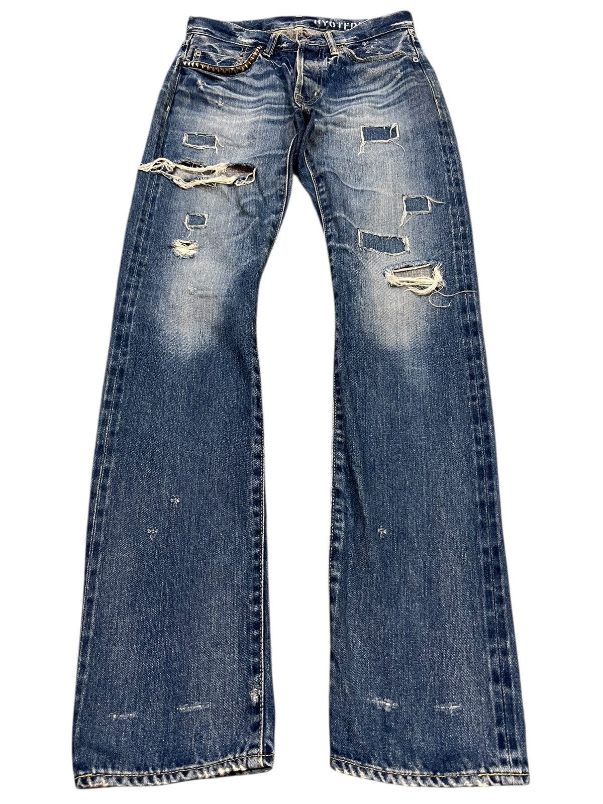 Hysteric Glamour Vintage Hysteric Glamour Selvedge Distressed Jean Size US 28 / EU 44 - 1 Thumbnail